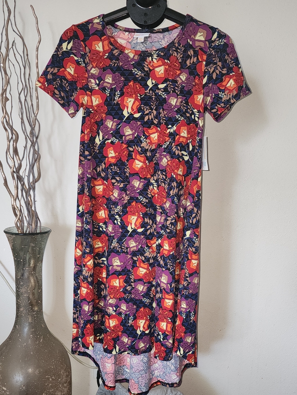 LuLaRoe Multicolor Floral Top